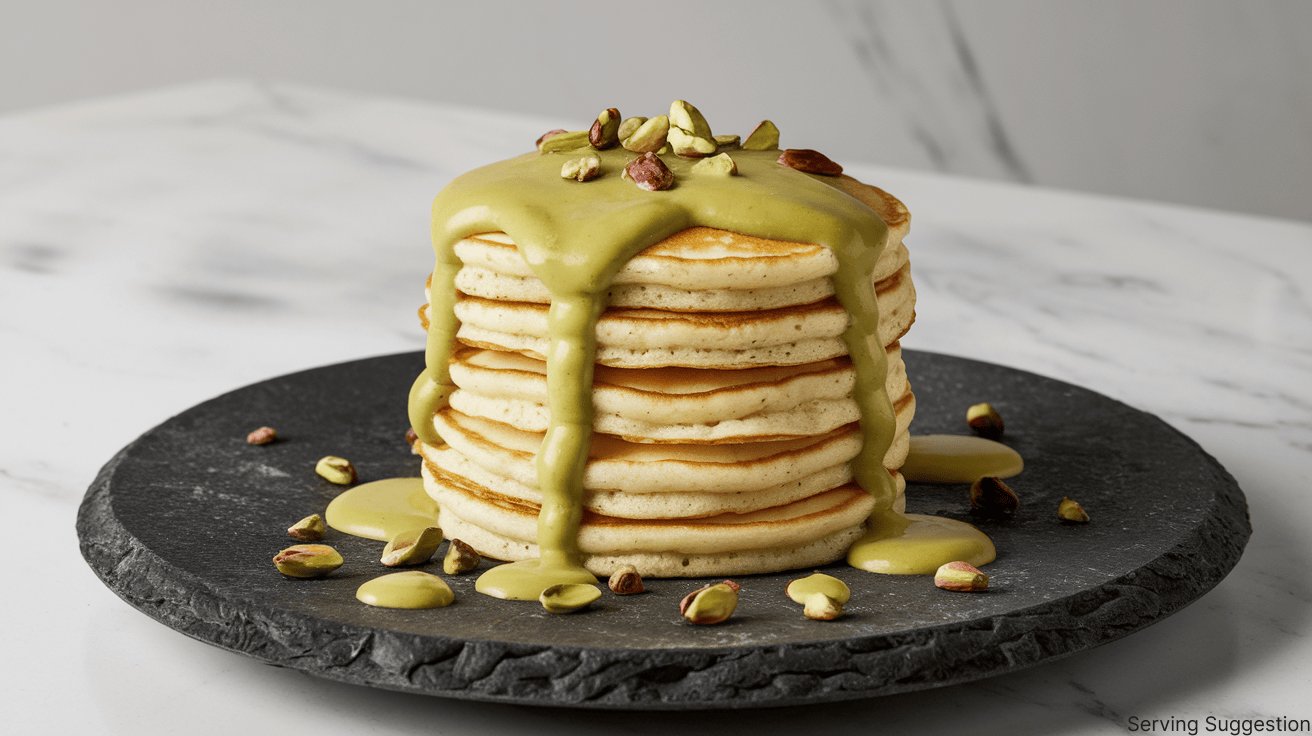 Pistachio Pancakes